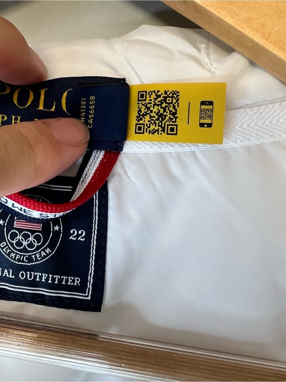 Polo Ralph Lauren Team USA 2022 Olympic Games Hybrid Puffer Jacket - Picture 5 of 12